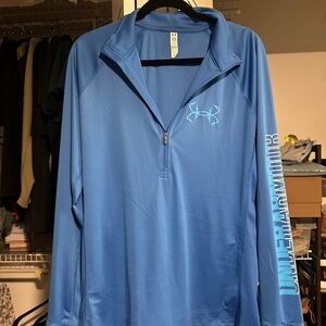 Under Armour Teal HeatGear Pullover XL New Without Tags